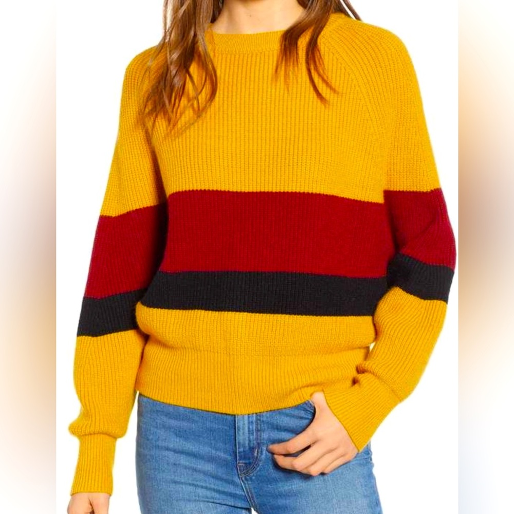 Dreamers Color Block Sweater